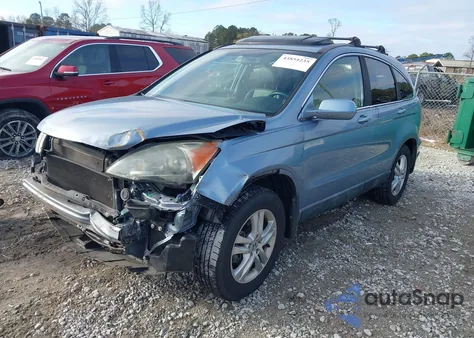 2010 Honda Cr-V Ex-L из США, поврежденный, VIN 5J6RE3H72AL038366